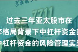 过去三年亚太股市在存量博弈格局背景下中杠杆资金的风险管理实践