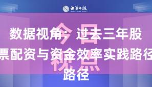 数据视角：过去三年股票配资与资金效率实践路径