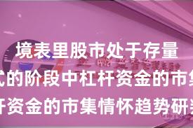 境表里股市处于存量博弈方式的阶段中杠杆资金的市集情怀趋势研判